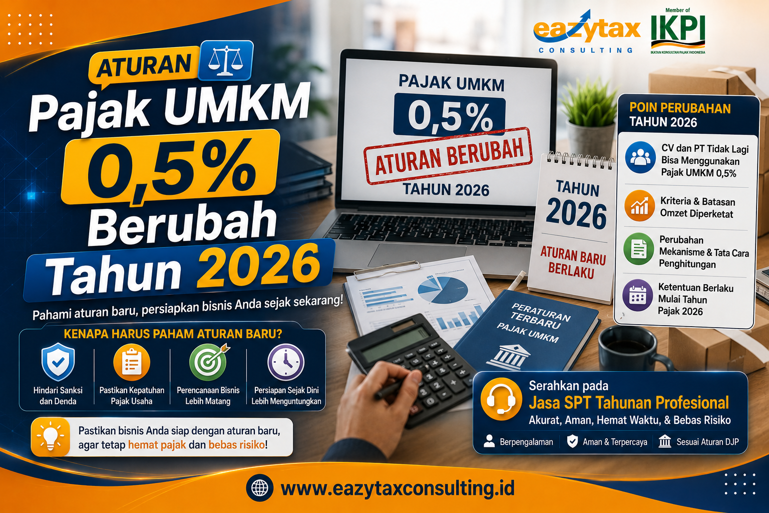 Aturan Pajak UMKM 0,5% Berubah Tahun 2026