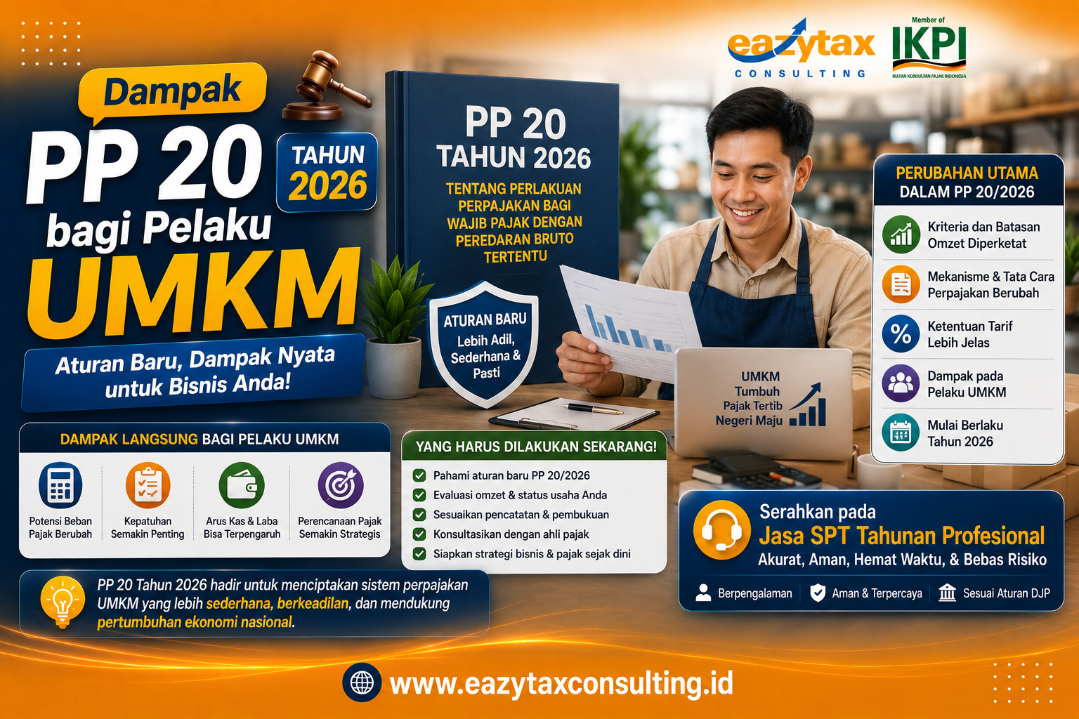 Dampak PP 20 Tahun 2026 bagi Pelaku UMKM